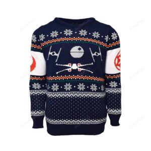 Star Wars X-Wing And TIE Fighter Ugly Christmas Sweater