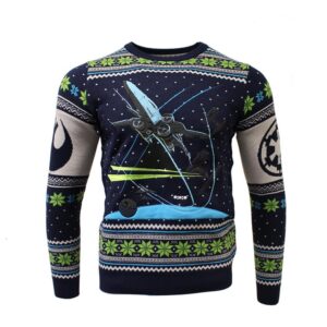 Star Wars X-Wing Chase For Unisex Ugly Christmas Sweater