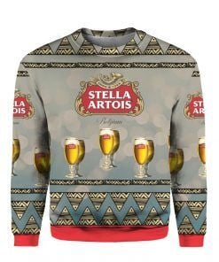 Stella Artois Beer Ugly Christmas Sweater
