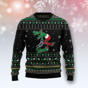 Stink Stank Stunk Grinch G5112 Ugly Christmas Sweater unisex womens & mens