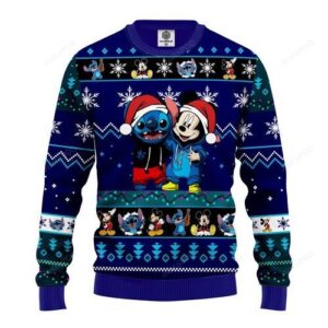 Stitch Mickey Ugly Christmas Sweater