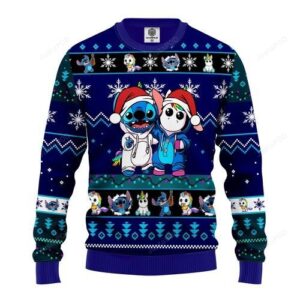 Stitch Unicorn Ugly Christmas Sweater