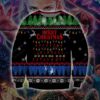 Stranger Things Knitting Pattern 3d Print Ugly Christmas Sweater