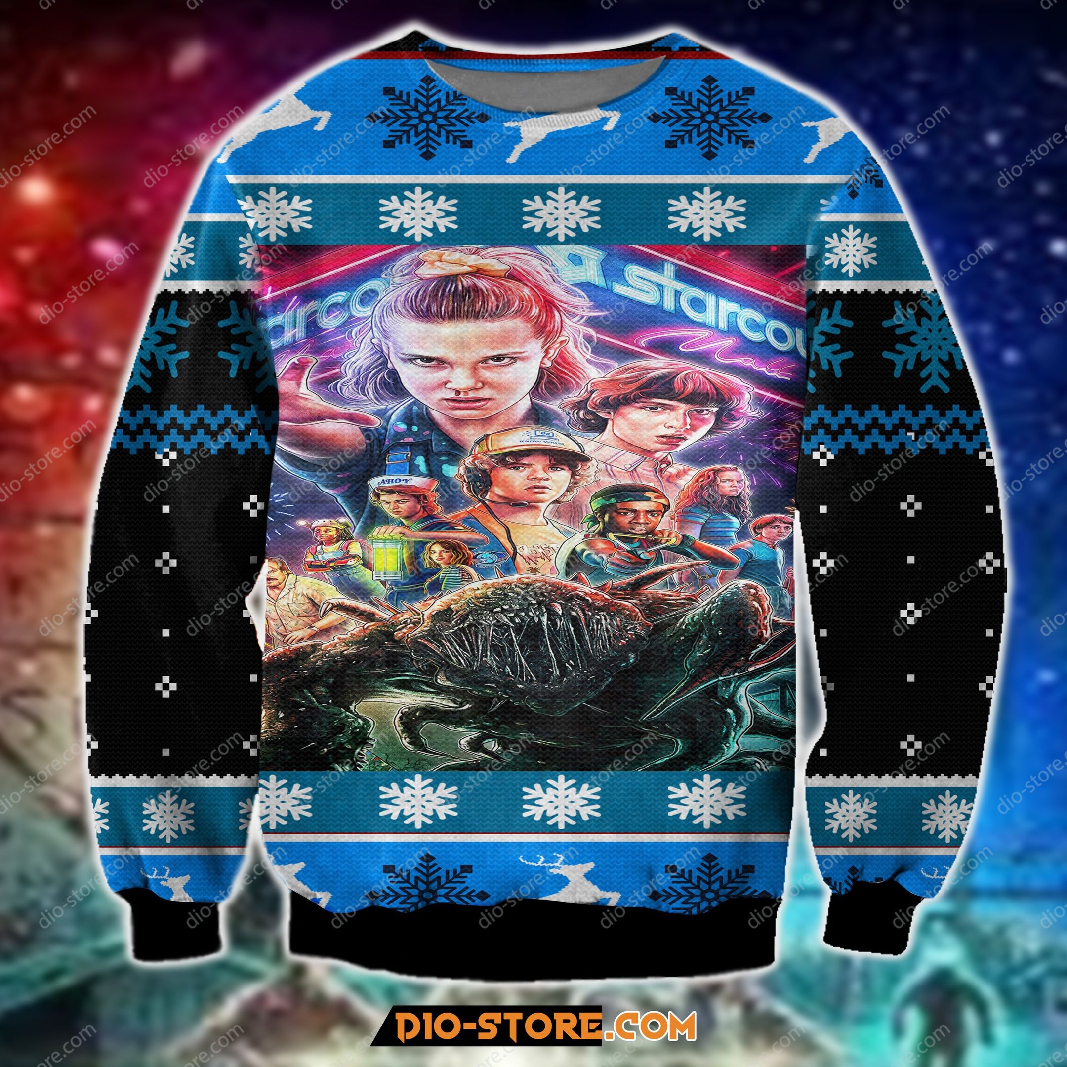 Stranger Things Knitting Pattern For Unisex Ugly Christmas Sweater Stranger Things Knitting Pattern For Unisex Ugly Christmas Sweater