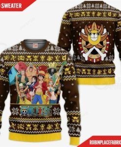 Straw Hat Pirates One Piece Ugly Christmas Sweater Straw Hat Pirates One Piece Ugly Christmas Sweater