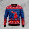 Sweet Home Michigan For Unisex Ugly Christmas Sweater
