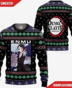 Tamio Enmu Demon Slayer Ugly Christmas Sweater Tamio Enmu Demon Slayer Ugly Christmas Sweater
