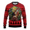 Tampa Bay Buccaneers Groot Hug Ugly Christmas Sweater