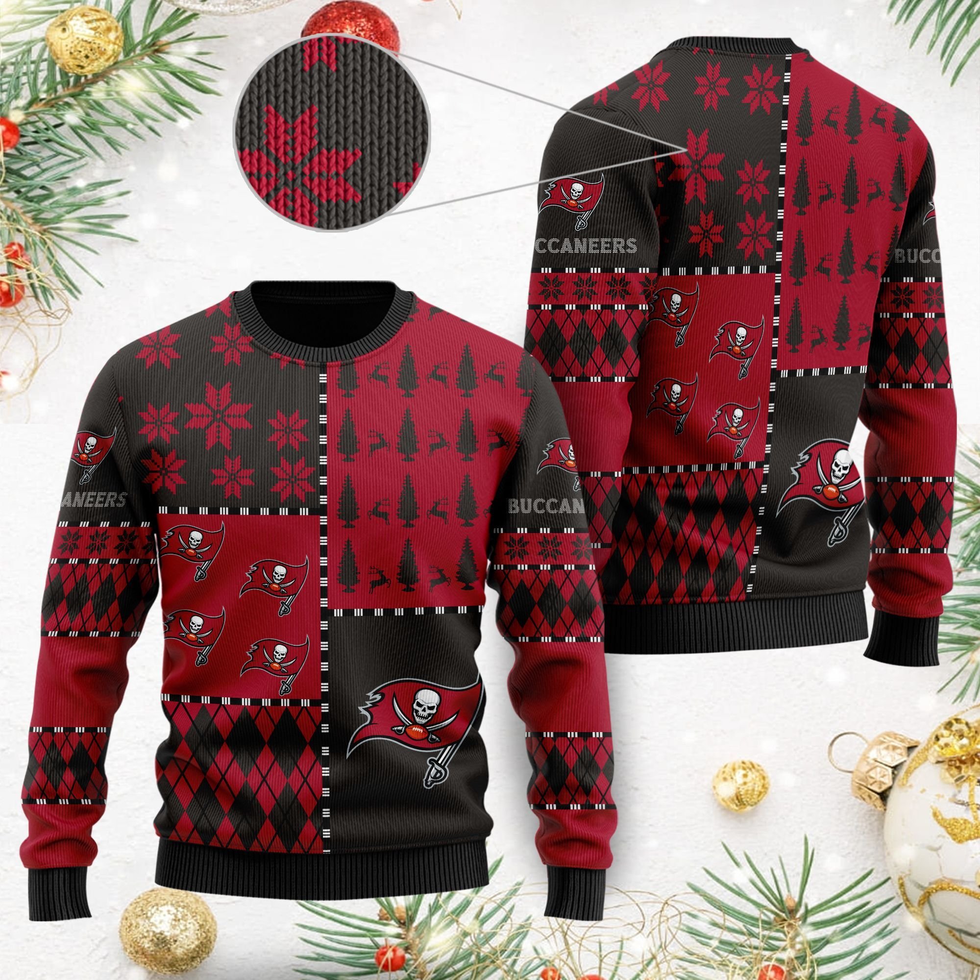 Tampa Bay Buccaneers Ugly Christmas Sweaters Best Christmas Gift For Buccaneers Fans Tampa Bay Buccaneers Ugly Christmas Sweaters Best Christmas Gift For Buccaneers Fans