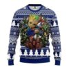 Tampa Bay Lightning Groot Hug Ugly Christmas Sweater