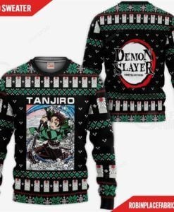 Tanjiro Kamado Demon Slayer Ugly Christmas Sweater