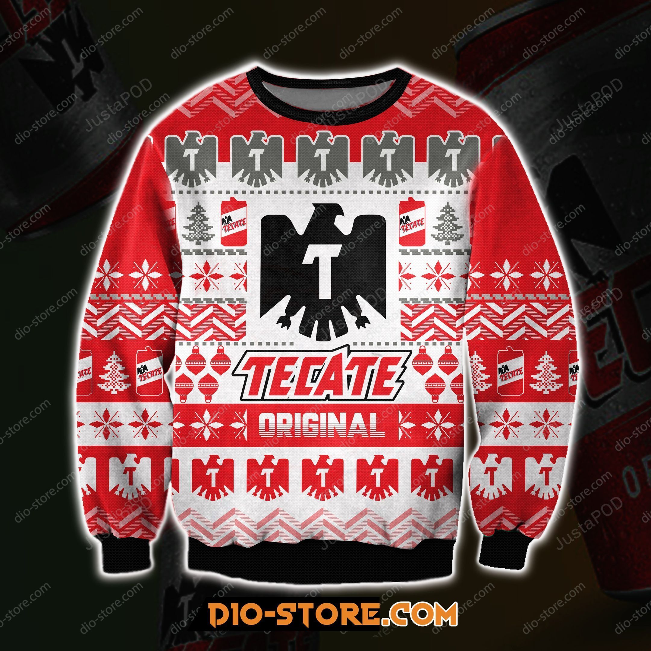 Tecate Beer Ugly Christmas Sweater Tecate Beer Ugly Christmas Sweater