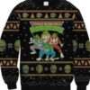 Teenage Mutant Ninja Turtles Power Rangers Ugly Christmas Sweater