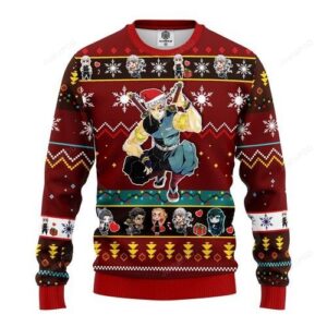 Tengen Uzui Demon Slayer For Anime Lovers Ugly Christmas Sweater