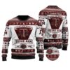 Texas A&M Aggies Football Team Logo Personalized Ugly Christmas Sweater