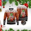 Texas Longhorns Ho Ho Ho 3D Print Christmas Wool Sweater