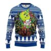 Texas Rangers Grinch Hug Ugly Christmas Sweater