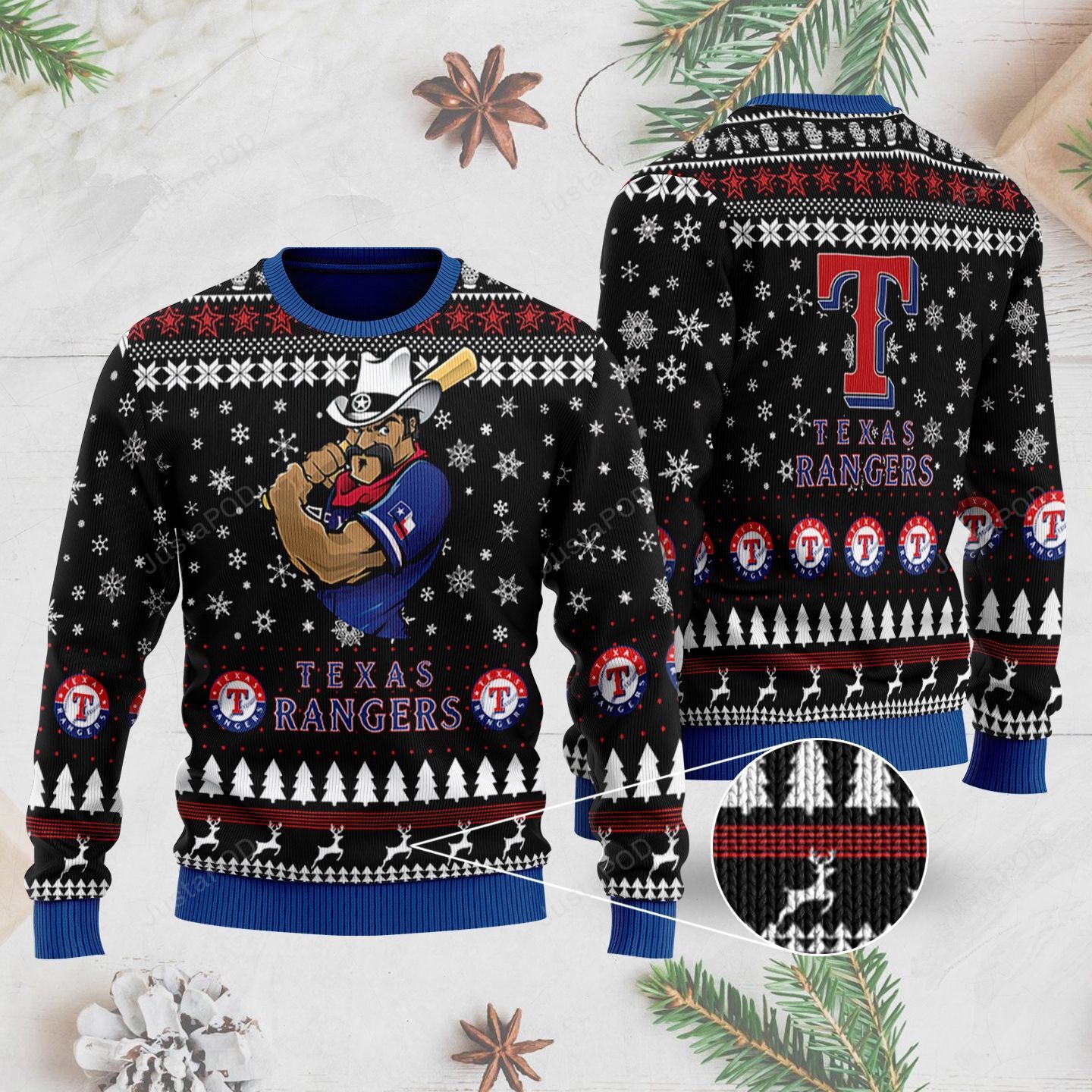 Texas Rangers Ugly Sweater Texas Rangers Ugly Sweater