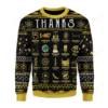 Thanks Science Ugly Christmas Sweater