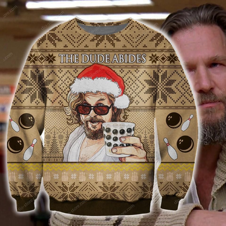 The Dude Abides Knitting Pattern For Unisex Ugly Christmas Sweater The Dude Abides Knitting Pattern For Unisex Ugly Christmas Sweater
