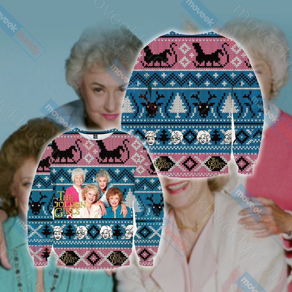 The Golden Girls For Unisex Ugly Christmas Sweater The Golden Girls For Unisex Ugly Christmas Sweater