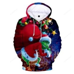 The Grinch Christmas Day 3D All Over Print Hoodie