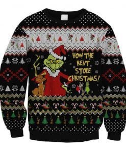 The Grinch Green Ugly Christmas Sweater