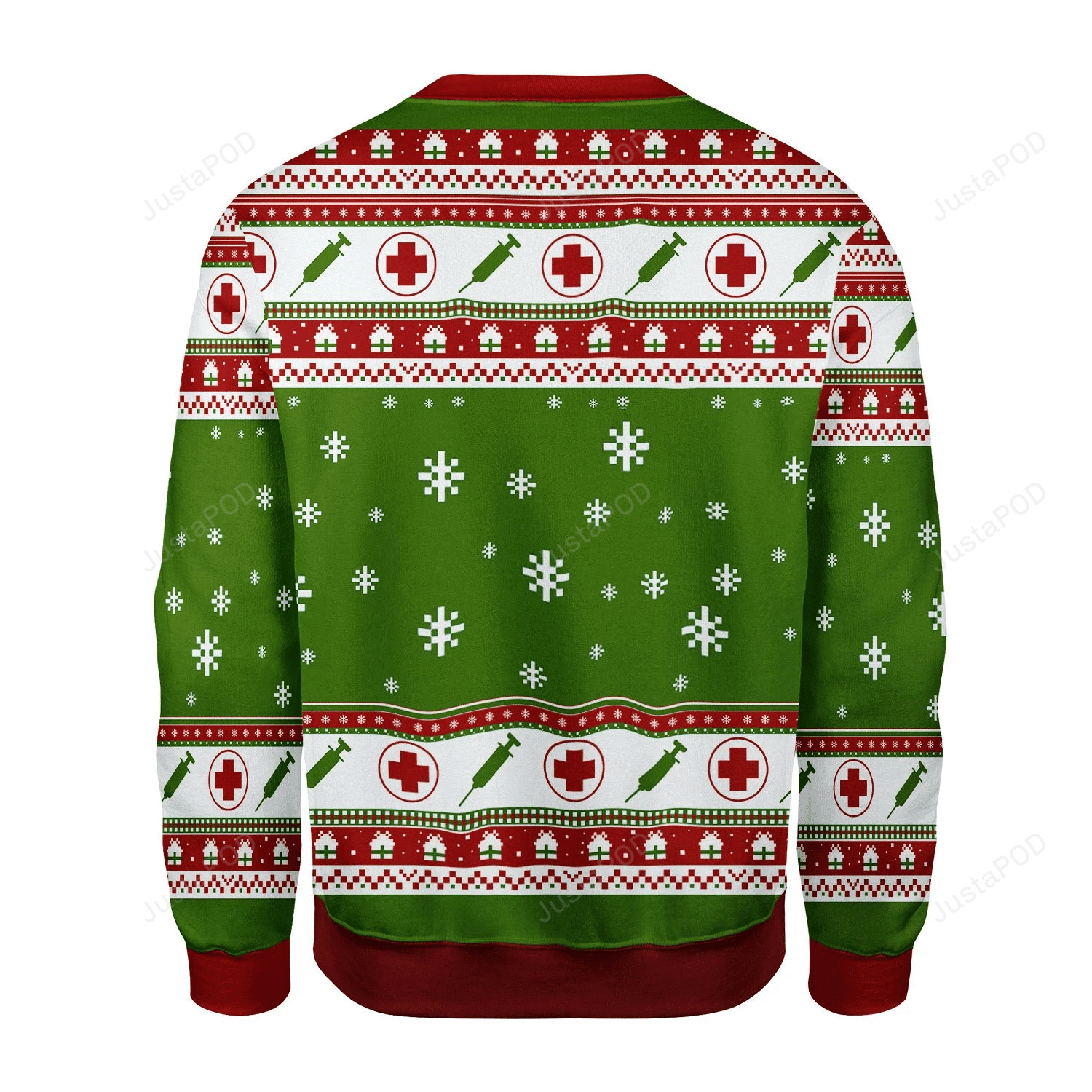 The Grinch Nurse Ugly Christmas Sweater The Grinch Nurse Ugly Christmas Sweater
