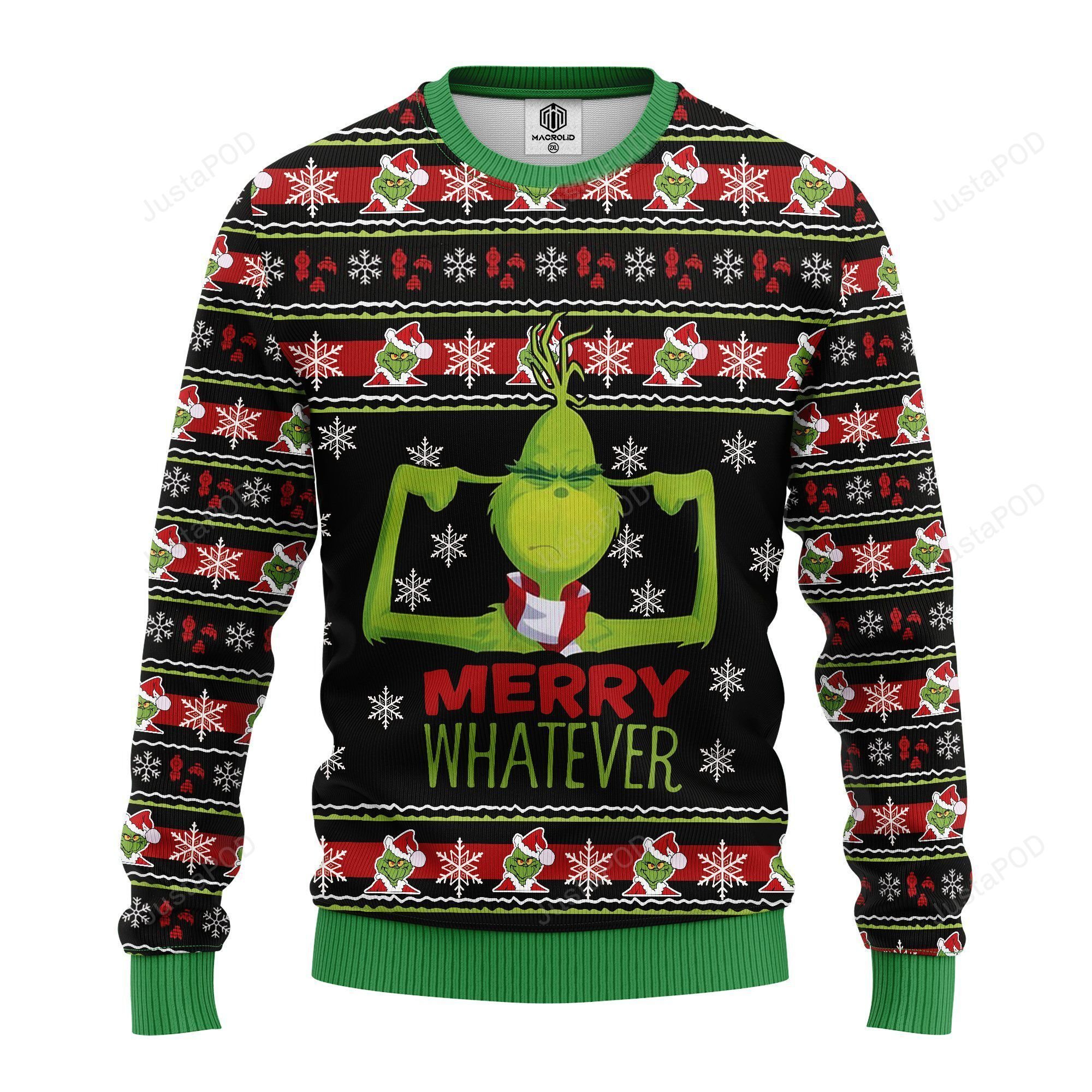 The Grinch Ugly Christmas Sweater The Grinch Ugly Christmas Sweater