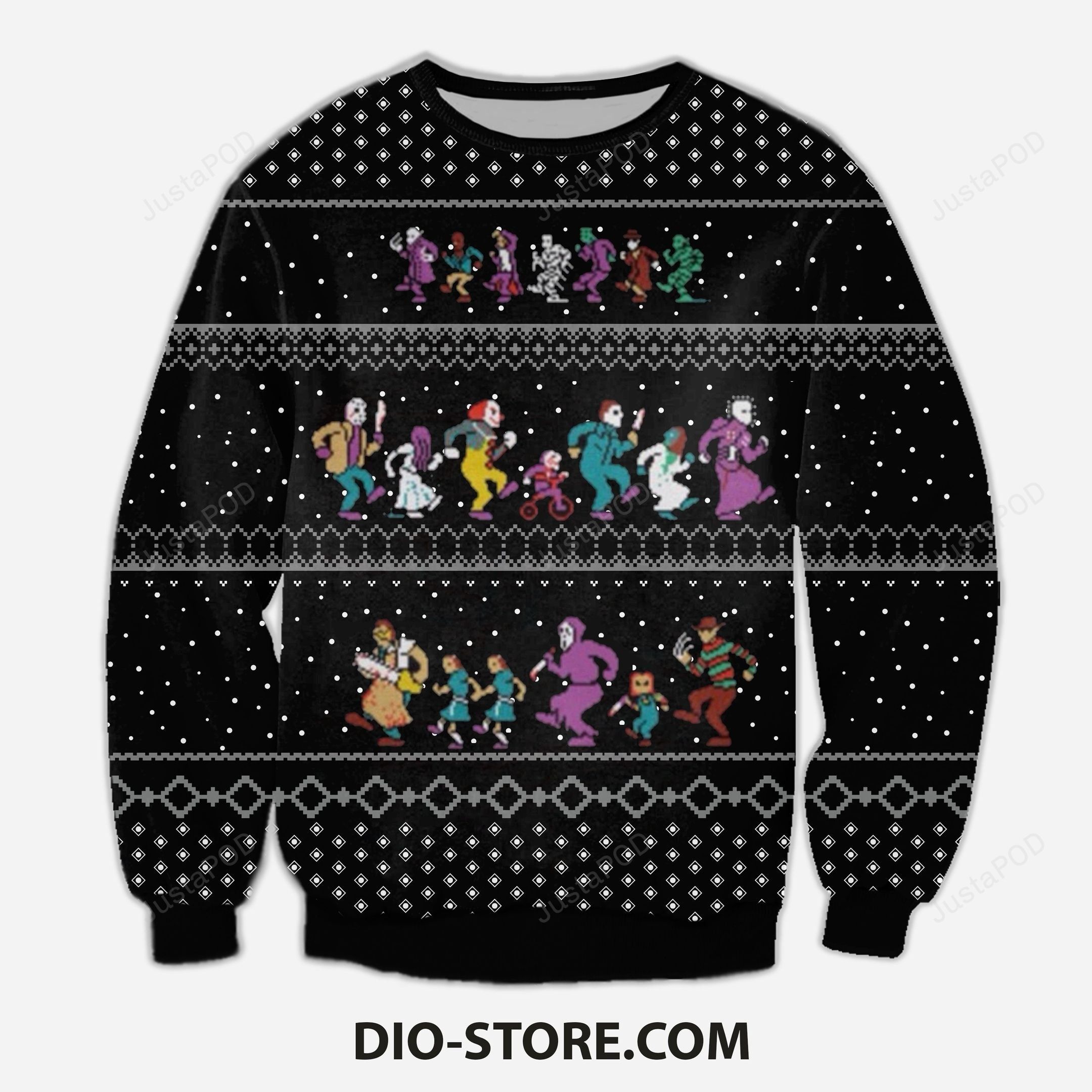 The Horror Christmas Vacation Ugly Sweater The Horror Christmas Vacation Ugly Sweater