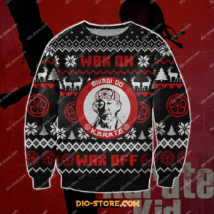 The Karate Kid Knitting Pattern For Unisex Ugly Christmas Sweater