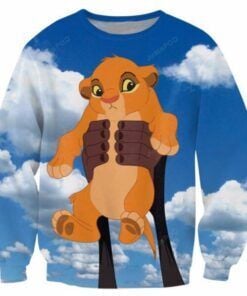 The Lion King Simba Ugly Christmas Sweater