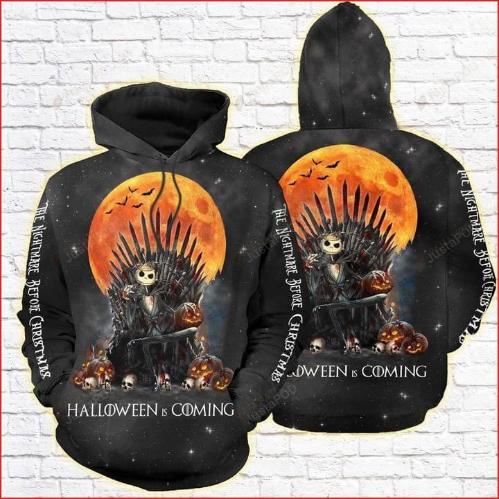 The Nightmare Before Christmas Halloween 3D All Over Printed Hoodie The Nightmare Before Christmas Halloween 3D All Over Printed Hoodie
