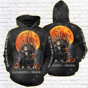 The Nightmare Before Christmas Halloween Is Coming 3D All Over Print Hoodie
