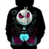 The Nightmare Before Christmas Jack Skellington 3D All Over Print Hoodie