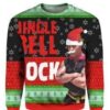 The Rock Dwayne Johnson Jingle Bell Rock Ugly Christmas Sweater