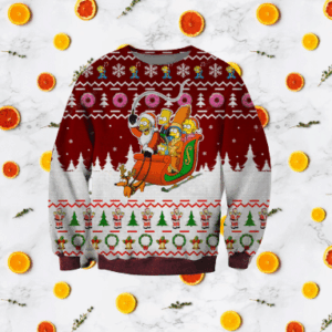 THE SIMPSONS UGLY CHRISTMAS SWEATER