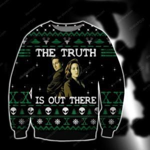 The Truth Is Out There Knitting Ugly Christmas Sweater