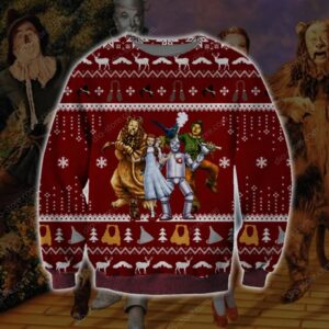 The Wizard Of Oz Knitting Pattern For Unisex Ugly Christmas Sweater