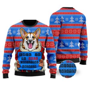 This Is My Funny Corgi Santa Claus For Dog Owners And Lovers Ugly Christmas Sweater