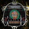 Thunder Ho Ho Ho Knitting Pattern For Unisex Ugly Christmas Sweater