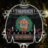 Thunder Ho Ho Ho Ugly Christmas Sweater