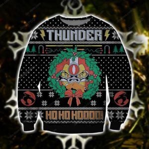 Thunder Ho Ho Ho Ugly Christmas Sweater
