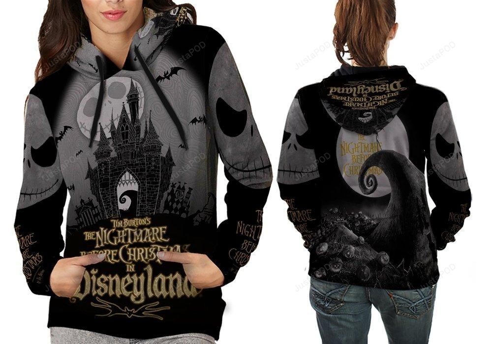 Tim Burtons The Nightmare Before Christmas In 3D All Over Printed Hoodie Tim Burtons The Nightmare Before Christmas In 3D All Over Printed Hoodie