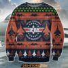 Top Gun United States Navy Fighter Weapon School Knitting Pattern For Unisex Ugly Christmas Sweater