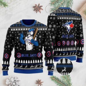 Toronto Blue Jays 3D Ugly Christmas Sweater