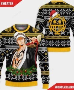 Trafalgar Law Wano One Piece Anime Ugly Christmas Sweater