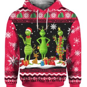 Tree Grinch Ugly Christmas Sweater