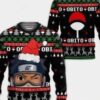 Uchiha Obito Naruto Ugly Christmas Sweater