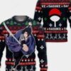 Uchiha Sasuke Naruto Anime Ugly Christmas Sweater